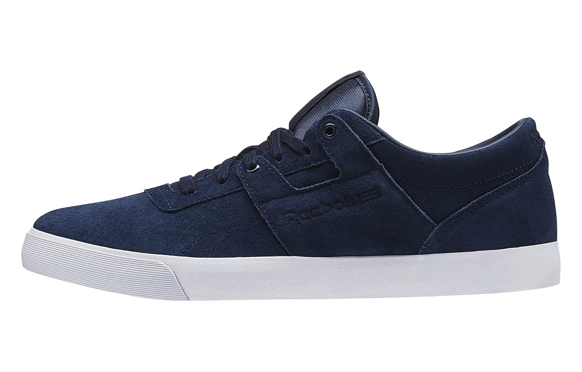Reebok Workout Low Navy Blue Skateboarding Shoes BD4770