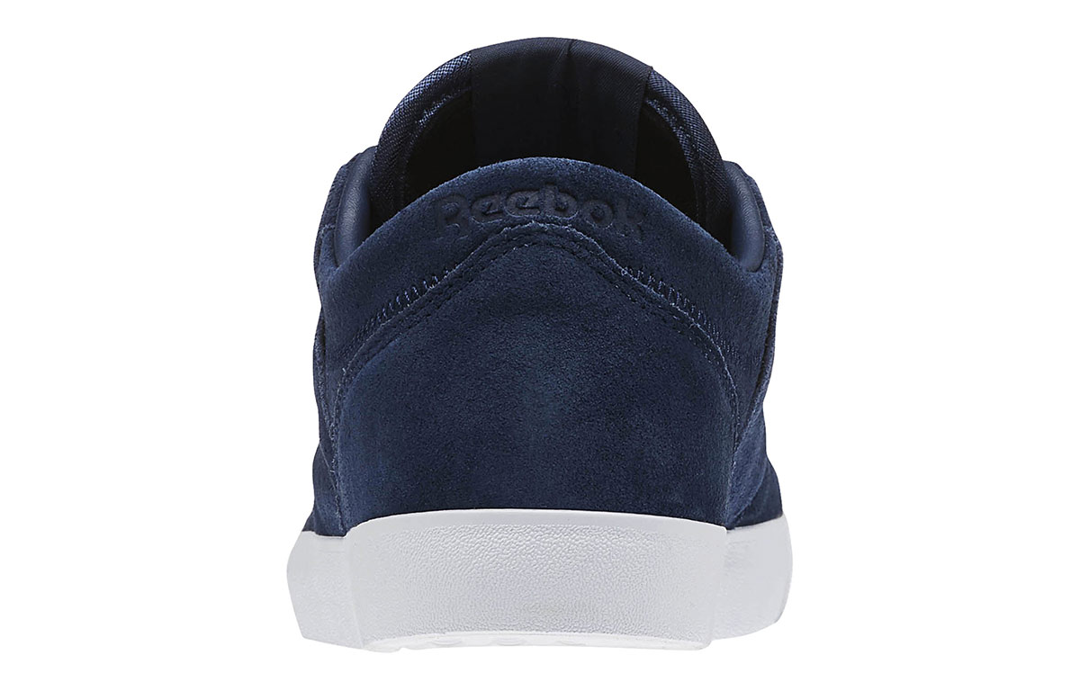 Shop Reebok Workout Low Sepatu Skateboard Biru Navy BD4770
