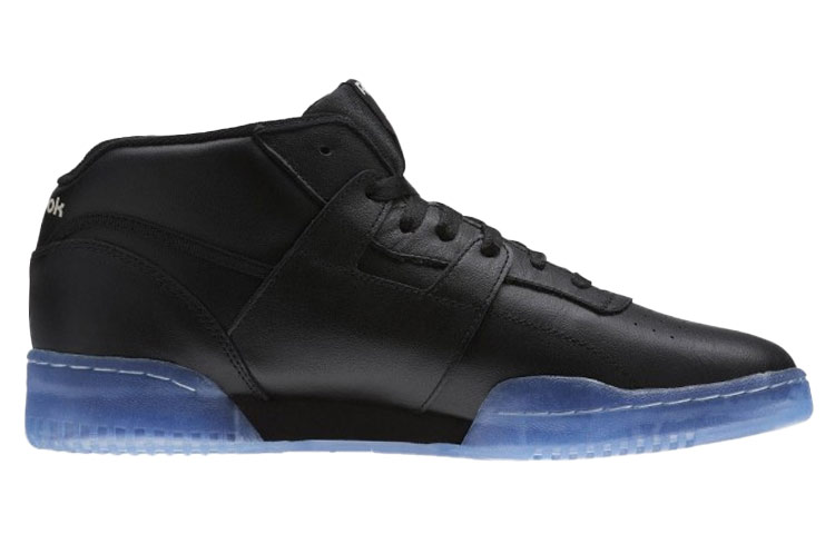 Reebok Workout Mid 'Black Blue' 圖 2