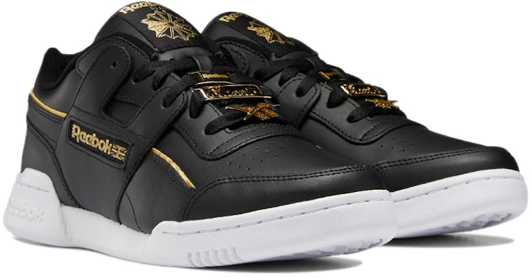 Reebok Workout Plus 'Black Matte Gold' GY8617 Lookbook Reebok Workout Plus 'Black Matte Gold' GY8617