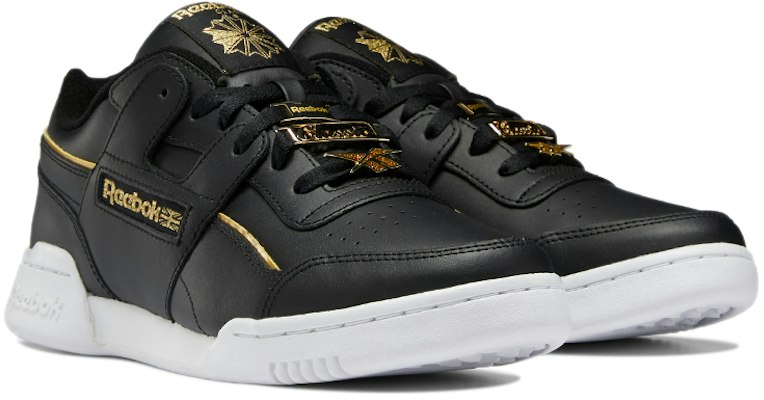 Reebok Workout Plus ''Schwarz Mattgold'' GY8617 Lookbook Reebok Workout Plus ''Schwarz Mattgold'' GY8617