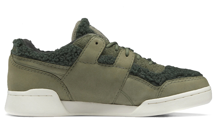 Order Reebok Workout Plus 舒適耐磨板鞋 綠色