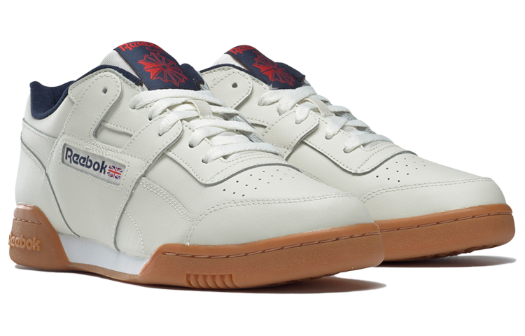 Lookbook 리복 워크아웃 플러스 베이지 브라운 (Reebok Workout Plus Beige Brown) DV8656