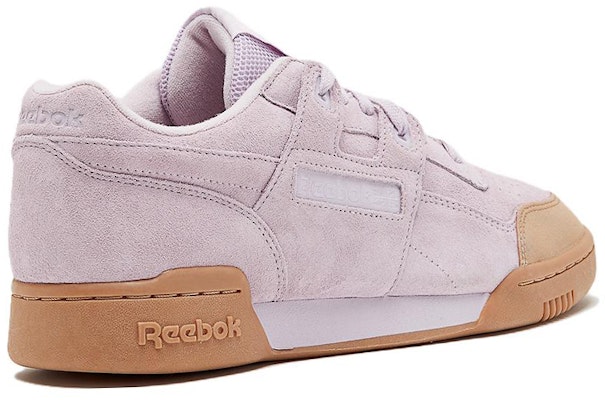 Reebok Workout Plus 低筒休閒板鞋 香芋紫 Shop Reebok Workout Plus 低筒休閒板鞋 香芋紫