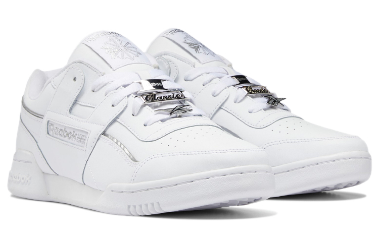 Lookbook Reebok Workout Plus 'Putih Matte Silver' GY8616