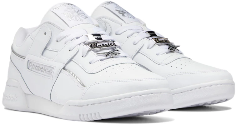 Reebok Workout Plus 'Putih Matte Silver' GY8616 Lookbook Reebok Workout Plus 'Putih Matte Silver' GY8616