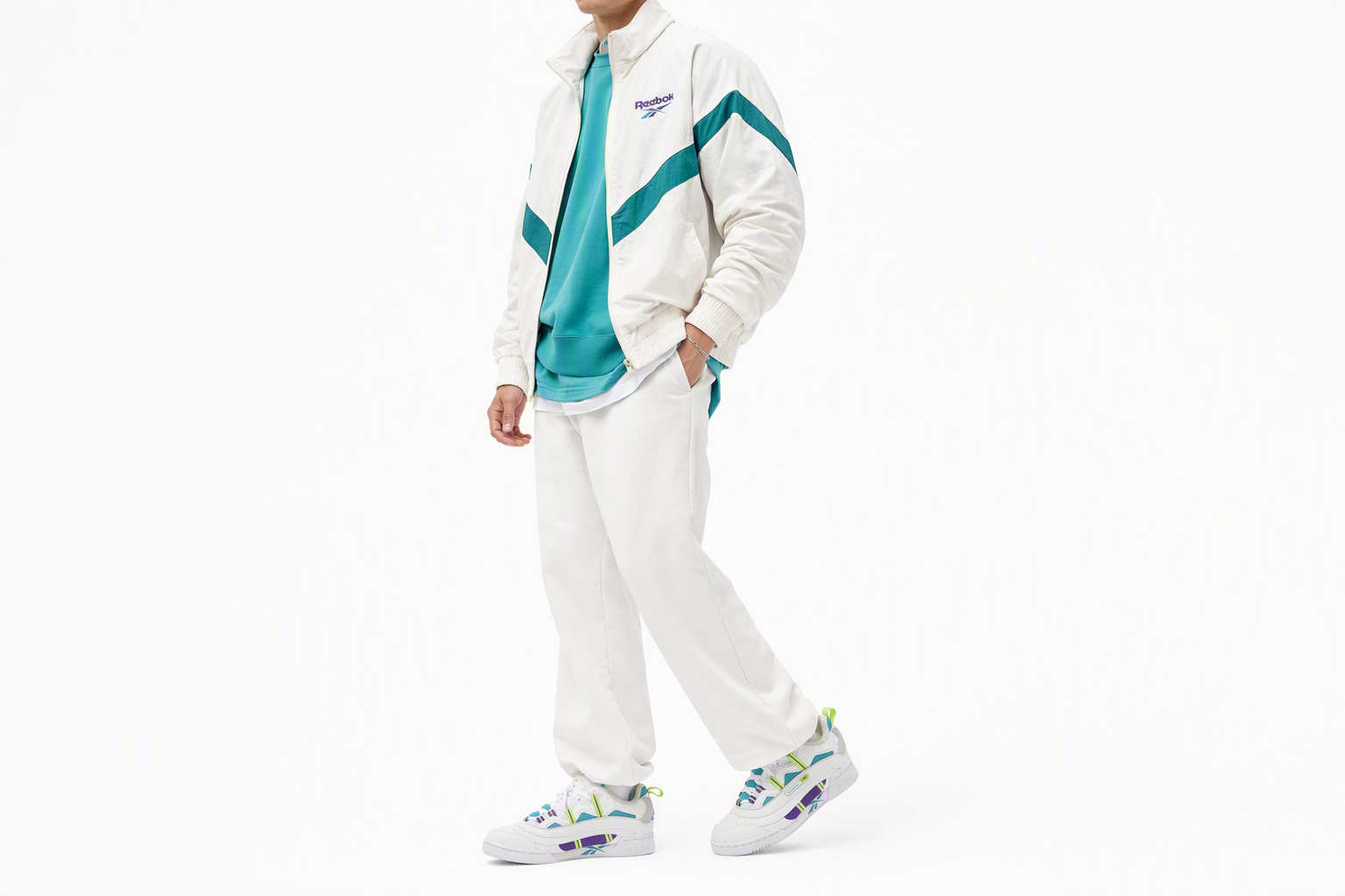 Order Reebok Workout Plus ATI 3 Wit Regal Paars DV8984