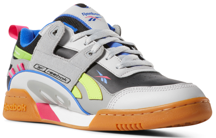 Lookbook Reebok Workout Plus ATI 90s 'Kelabu Hitam Biru' DV5497