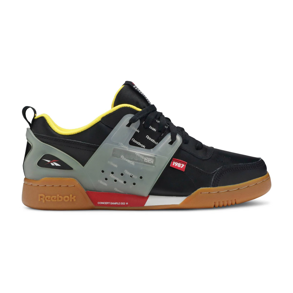 Reebok workout plus mens yellow sales