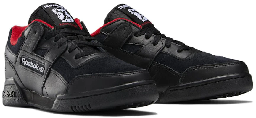 Reebok Workout Plus Zapatillas Skate Urbanas 'Negro Rojo' GZ3817 Lookbook Reebok Workout Plus Zapatillas Skate Urbanas 'Negro Rojo' GZ3817