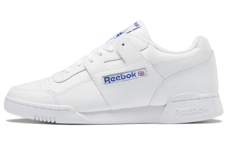 Buy Reebok Workout Plus Kasual Skateboarding Uniseks Putih Biru 'White & Classic Cobalt' HP5909