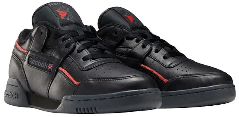 Reebok Workout Plus Mu 'Hitam Low-Top' Sneakers EG6443 Lookbook Reebok Workout Plus Mu 'Hitam Low-Top' Sneakers EG6443