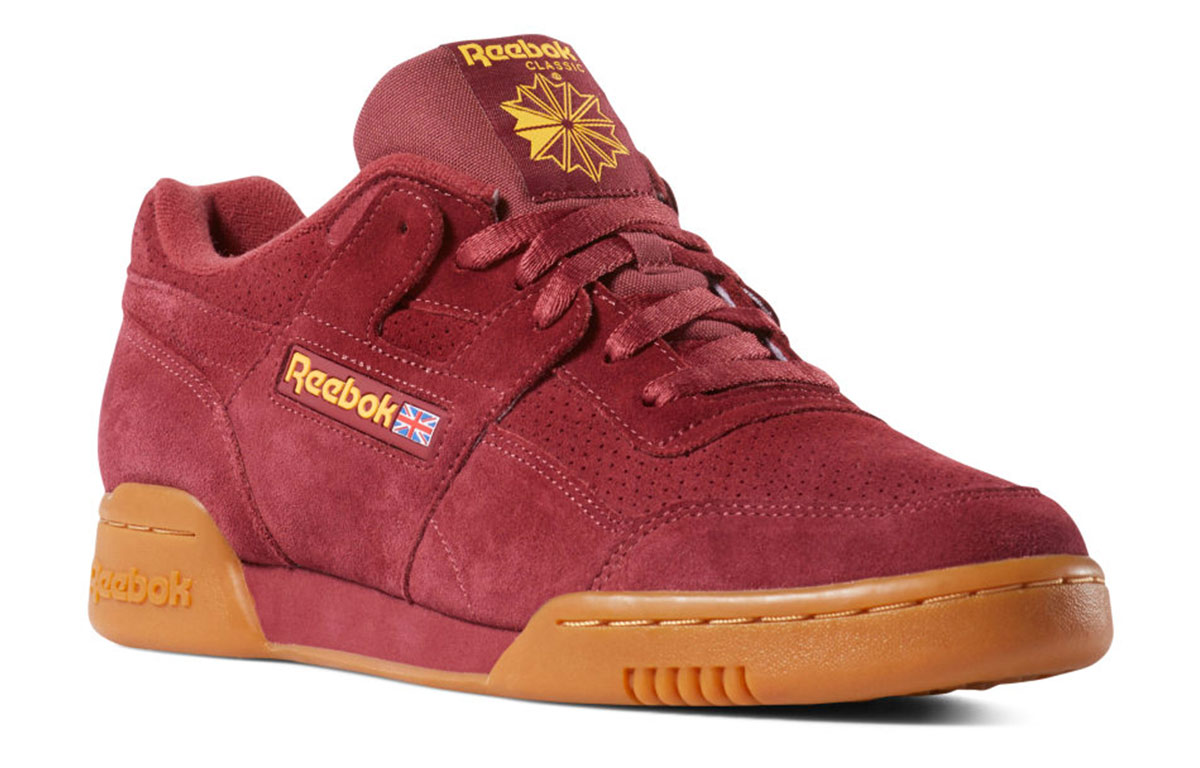 Lookbook Reebok Workout Plus Mu 紅色 跑步鞋