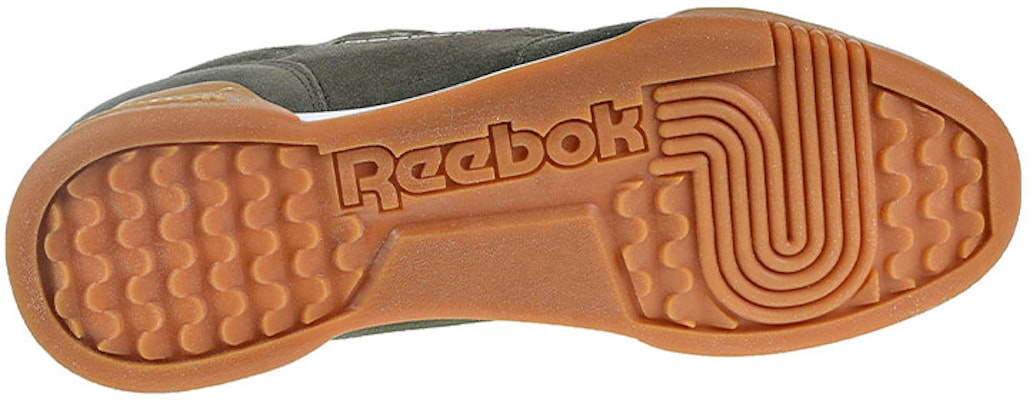 Reebok Workout Plus SG 'Hijau Militer' CN1053 Details for Reebok Workout Plus SG 'Hijau Militer' CN1053
