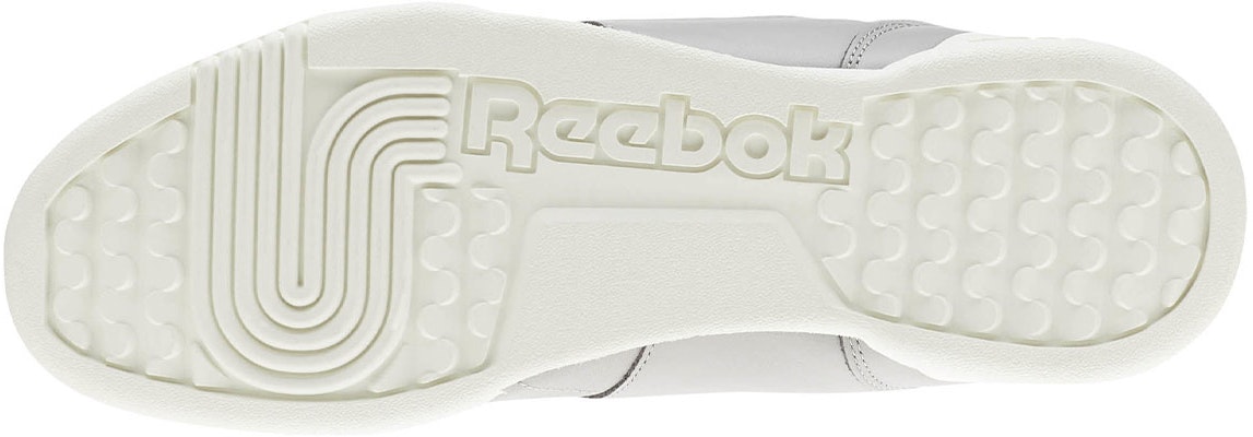 Reebok Workout Plus Vintage 'Medium Grey Heather' CN4967 Details for Reebok Workout Plus Vintage 'Medium Grey Heather' CN4967
