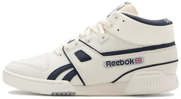 Reebok Workout Pro Mid 'Chalk Vector Navy' 100033079 Buy Reebok Workout Pro Mid 'Chalk Vector Navy' 100033079