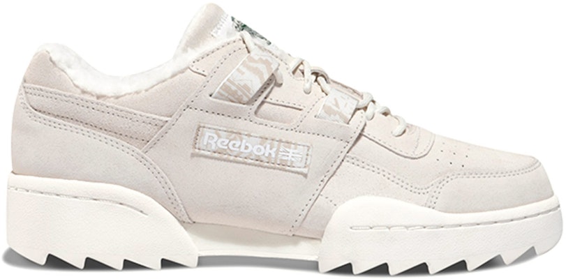 Reebok Workout Ripple Og 米白色 加絨 板鞋 Order Reebok Workout Ripple Og 米白色 加絨 板鞋