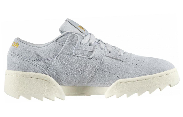 Order Reebok Workout Ripple OG Low Tops Casual Skateboarding Shoes Unisex Gray DV6308