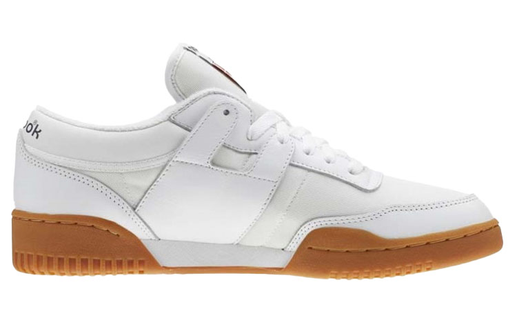 Order Reebok Workout 防滑耐磨 簡約休閒板鞋 白棕