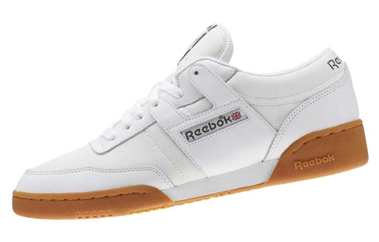Lookbook Reebok Workout 防滑耐磨 簡約休閒板鞋 白棕