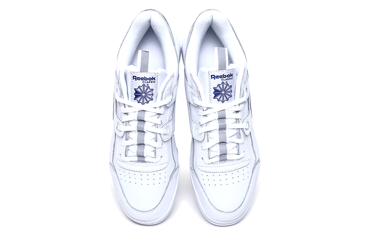 Shop Reebok Workout Skate Zapatos 'Blanco Azul Marino' CN3947