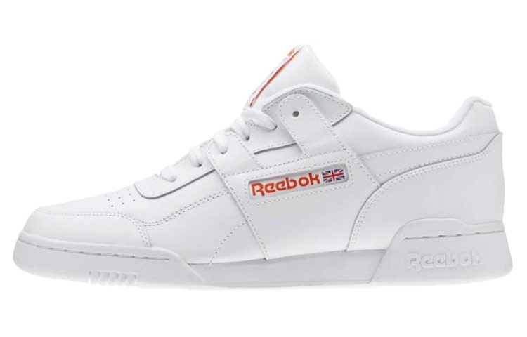Reebok Workout Skate shoes 'White Orange' CN5203