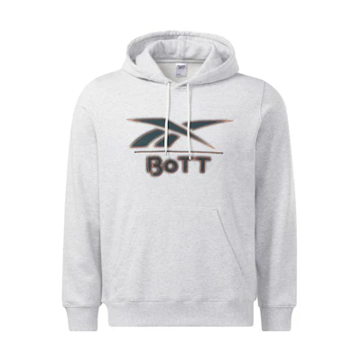 Reebok BOTT Pullover Sweatshirt Grey Unisex with Letter Logo HS3331