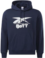 Reebok x BOTT Retro Colorblock Logo Hoodie Unisex Navy Blue HS3332 Reebok x BOTT Retro Colorblock Logo Hoodie Unisex Navy Blue HS3332