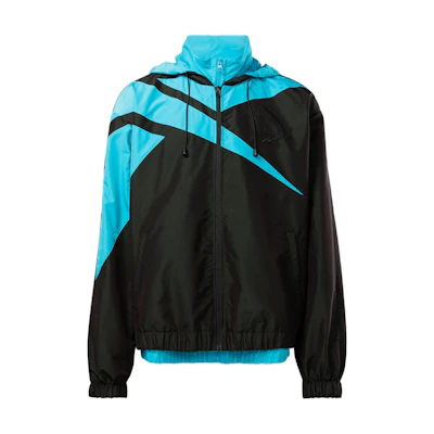 Reebok BOTTER Collab Colorblock Zip Hoodie Jacket Black/Blue Men’s RMBD008C99FAB0014847