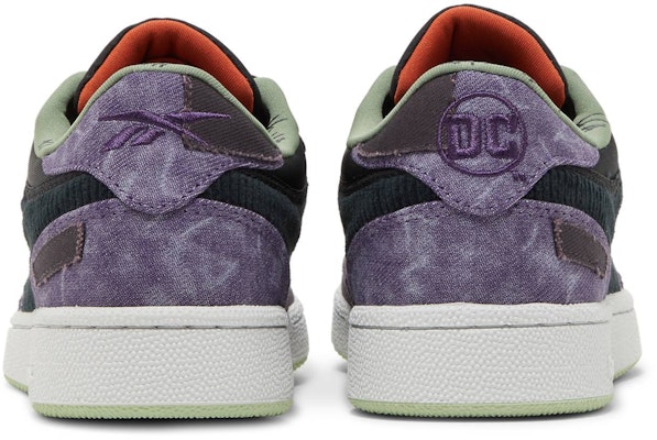 Reebok x DC Club C 'Joker' Lelaki HQ4573 Details for Reebok x DC Club C 'Joker' Lelaki HQ4573