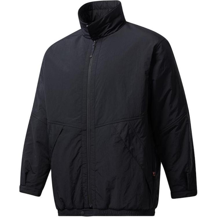 Reebok EIGHTYONE Unisex Oversized Windbreaker Jacket Black GK6903