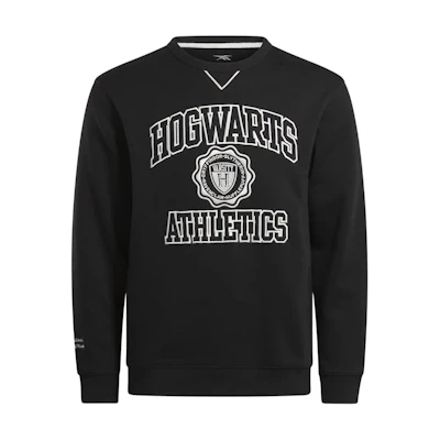 Reebok Harry Potter Unisex Black Logo Crewneck Sweatshirt RE1759EU37492