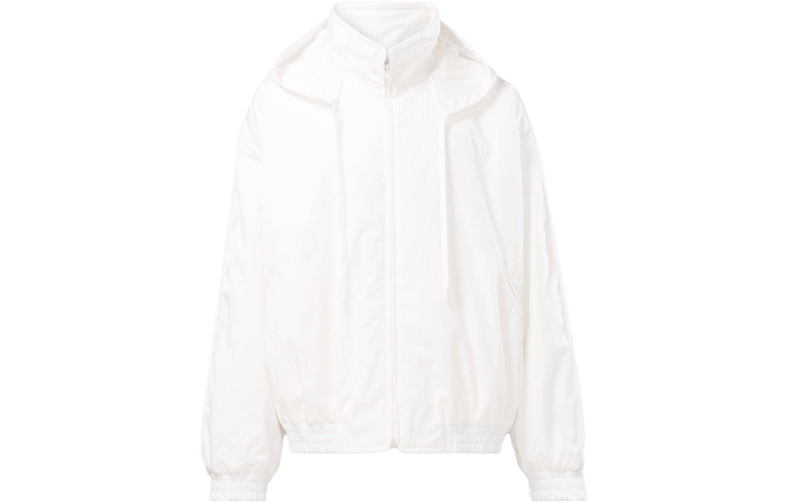 Reebok x Hed Mayner FW23 Oversized Loose Fit Hoodie Jacket Men’s White RMBD005C99FAB0010100