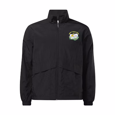 Reebok KAKAO Collab Solid Zip-Up Jacket Unisex Black HM1108