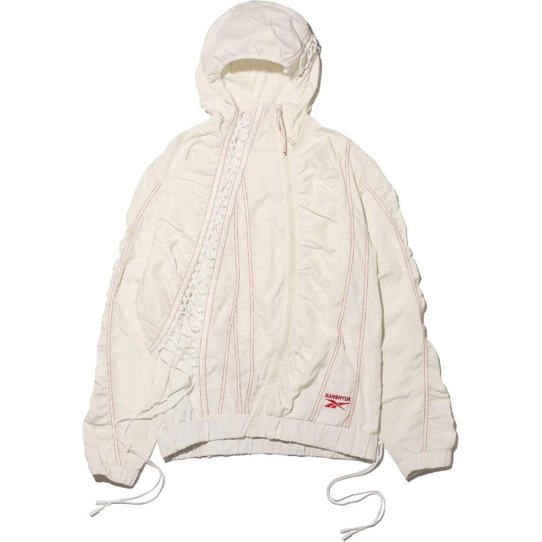 Reebok KANGHYUK SS24 White Logo Comfort Hoodie Jacket Unisex R04722EM00023