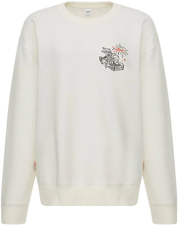 reebok-x-looney-tunes-bugs-bunny-embroidered-pink-white-unisex-sweatshirt-hm-3546
