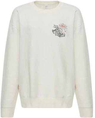 Reebok x LOONEY TUNES Bugs Bunny Embroidered Pink White Unisex Sweatshirt HM3546 Buy Reebok x LOONEY TUNES Bugs Bunny Embroidered Pink White Unisex Sweatshirt HM3546