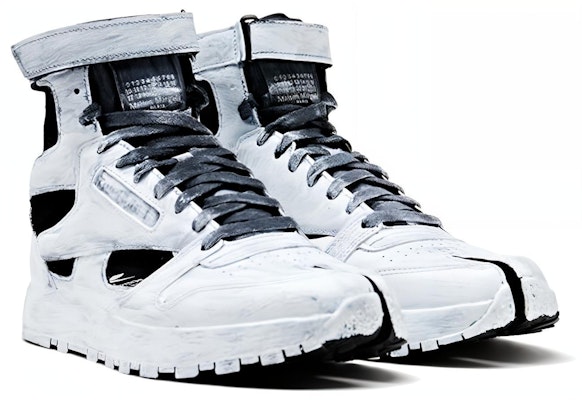 Reebok x Maison Margiela 经典小牛皮高帮 '手绘 - Bianchetto' S37WS0569-P4242-H8666 Shop Reebok x Maison Margiela 经典小牛皮高帮 '手绘 - Bianchetto' S37WS0569-P4242-H8666