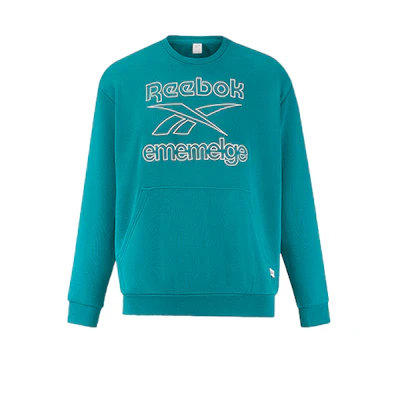 Reebok MMLG Logo Print Casual Sweatshirt Unisex Couple's Edition HA7166