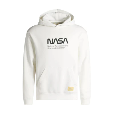 Reebok NASA SS24 White Unisex Soft Long-Sleeve Hoodie 100207047