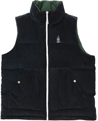 锐步 x 诺帝卡 男女同款可翻转羽绒背心 保暖舒适 深蓝色 24FRL203UGN2 Shop 锐步 x 诺帝卡 男女同款可翻转羽绒背心 保暖舒适 深蓝色 24FRL203UGN2