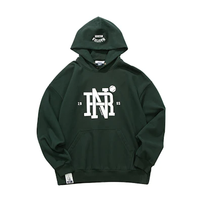 Reebok Nautica Unisex Minimalist Green Hoodie Long Sleeve Casual Sweatshirt 24FRL301UGL1