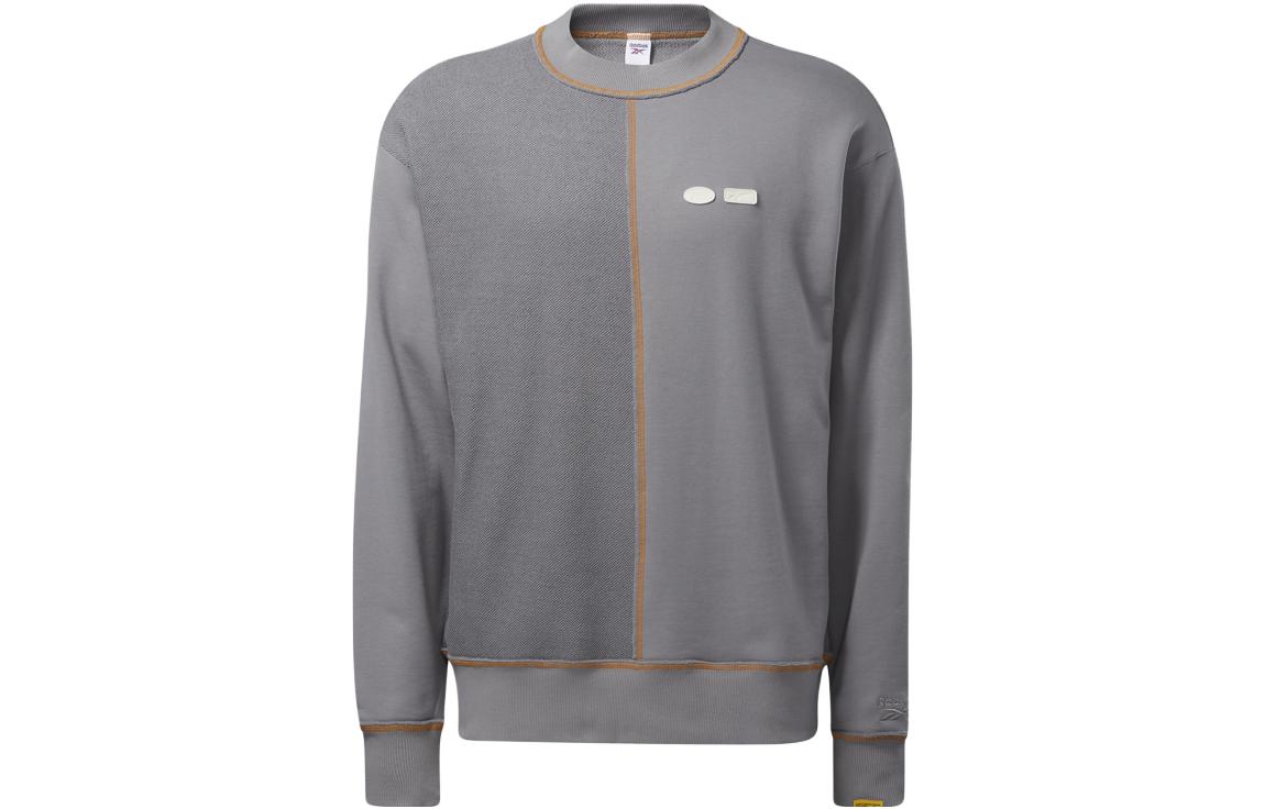 Reebok Randomevent Crewneck Pullover Sweatshirt Unisex Gray HD0306
