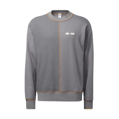 Reebok Randomevent Crewneck Pullover Sweatshirt Unisex Gray HD0306