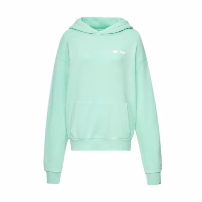 Reebok Randomevent Unisex Green Solid Color Pullover Hoodie HD0304