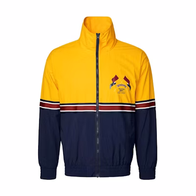 Reebok ROMANTIC CROWN Collab Colorblock Track Jacket Gold/Navy Unisex HB6234