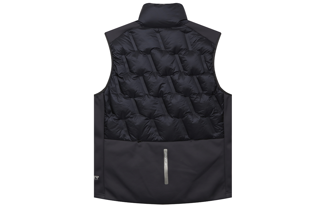 Lookbook 锐步 x SPYDER 黑色无袖拉链马甲. 24FRL205MGH0