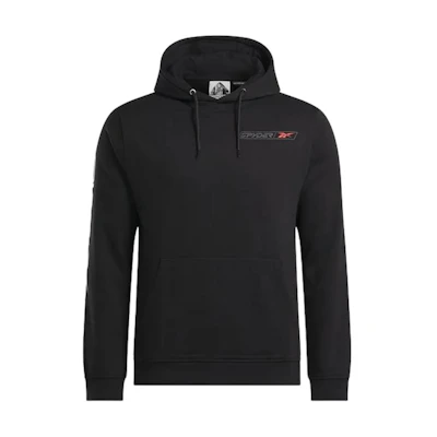 Reebok SPYDER Collab Black Unisex Hoodie - Comfortable & Durable Long-Sleeve 22125768