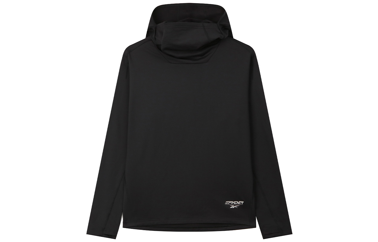 Reebok SPYDER Hoodie Black - Athletic Comfort Collaboration 24FRL311MGH0