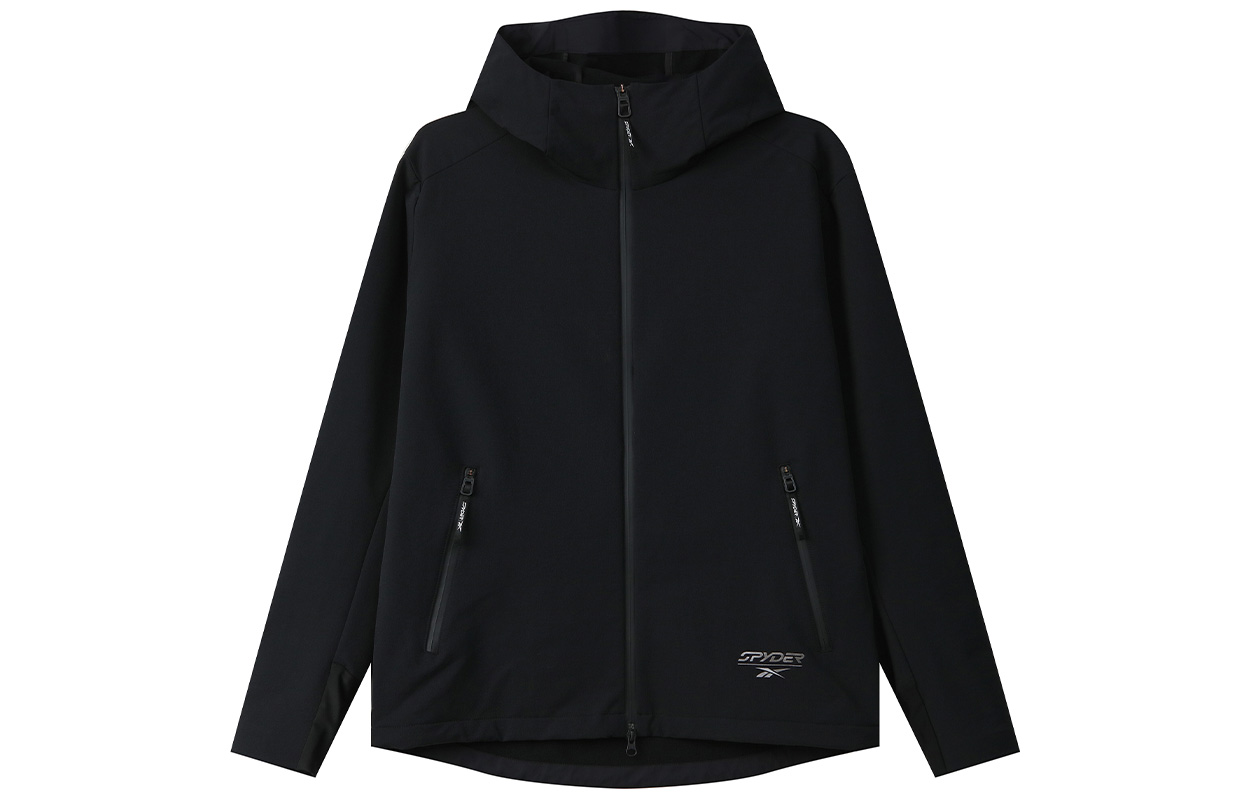 Order Reebok x SPYDER Jaket Kasual Fesyen Lengan Panjang Lelaki Hitam. 24FRL105MGH0